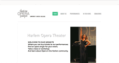 Desktop Screenshot of harlemoperatheater.org
